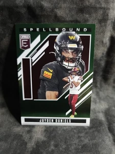 2025 Panini Donruss Elite Spellbound Jayden Daniels #11 Letter "I" Green - Picture 1 of 3