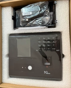 NGTeco 4-in-1 Time Clock Face Fingerprint RFID PIN WiFi App No Fee For Employees - Picture 1 of 3