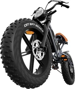 20" Electric Bike 750W 48V 14Ah Motorcycle Mountain bike Fat Tire E-bike Adult - Picture 1 of 15