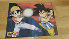 Grand Poster Goku Gohan Goten Pan Trunks Dragon Ball GT club Dorothée vintage