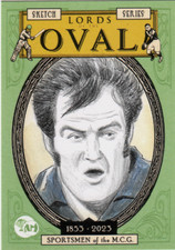 Doug Wade Geelong Cats VFL AFL Footy Acheron Mint sketch card  1/1