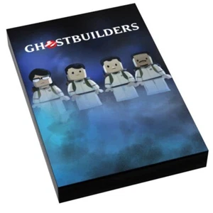 B3 Customs - Copertina film Ghostbuilders (piastrella 2x3) - Foto 1 di 1