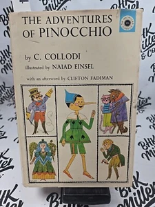 Adventures of Pinocchio by C. Collodi 1966 Macmillan Hardcover Mussino - Foto 1 di 18