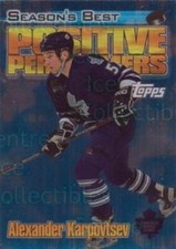 1999-00 Topps Positive Performers #1 Alexander Karpovtsev