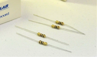 Resistencias de película de carbono Philips 100 ohm 1/2 vatio 5% 100 ohm 1/2w 50 piezas Foto 1 de 3