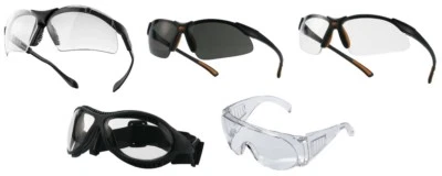 Sportliche Arbeitsbrille Schutzbrille Laborbrille div. Modelle von Tector