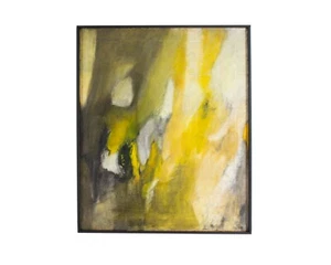 Reiko Sakagami Baum Abstrakt Öl und Kreide Pastell auf Leinwand Abstraktes Gemälde - Bild 1 von 8