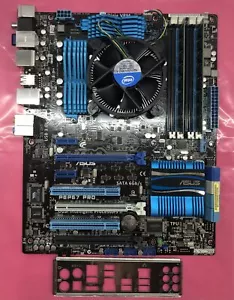 ASUS P8P67 PRO REV 3.1 | i7-2600K @3,4GHz | 16GB DDR3-1333 | I/O Shield + Kühler - Bild 1 von 5