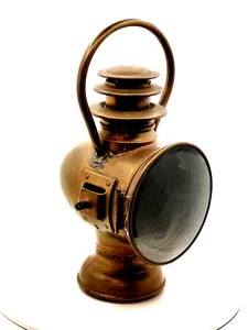 Early Vintage GRAY & DAVIS Brass Side Lamp Light AMESBURY MASS - Picture 1 of 15