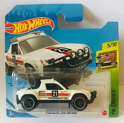 Porsche 914 Safari HW Exotics 5/10 Pick Up 4x4 Car Auto Hot Wheels 21 New in Box - Immagine 1 di 4