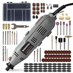 Terratek Multi Rotary Tool Accessory Kit 120pc Variable Speed Dremel Compatible - Picture 1 of 8