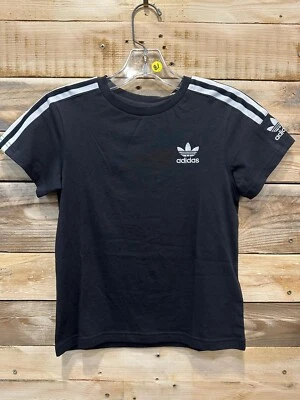 Camiseta Adidas Originales Niño Nuevo Icono - S (9-10Y), Negra (FN5761) SH(S71T) Foto 1 de 3