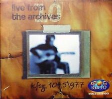 KFOG 104.597.7 Live From The Archives 10 CD Robben Ford, Matchbox 20, Coldplay