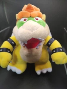 Bowser Plush 10in plush Super Mario Bros  Bowser Koopa Plush Doll Stuffed - Picture 1 of 10