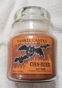 Yankee Candle Halloween Cinn-ister Cinnamon Sugar & Vanilla Caramel Kerze 13,5 - Bild 1 von 1