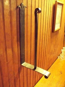 WROUGHT IRON WALL MOUNTED FDL PAPER TOWEL HOLDER PCBS Glad to do custom work - Picture 1 of 3