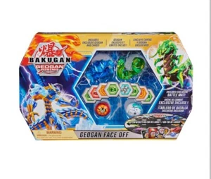 Bakugan Geogan Rising Set Face Off 2021 NEW SEALED Cards + Mat - Picture 1 of 5