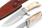 HANDMADE CARBON STEEL FIXED BLADE CAMPING BUSHCRAFT EDC SURVIVAL HUNTING KNIFE