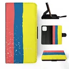 FLIP CASE FOR APPLE IPHONE|COLOMBIA COUNTRY FLAG 206