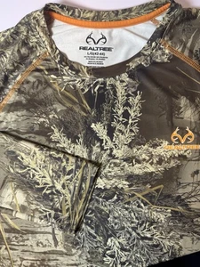 REALTREE Men's Performance MAX-1 Long Sleeve Camo Hunting Outdoors Size Large - Picture 1 of 5