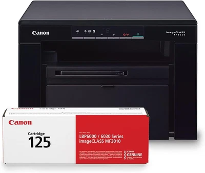 Canon Imageclass Wired Monochrome Multifunction Laser Printer with Scanner - Image 1 of 4