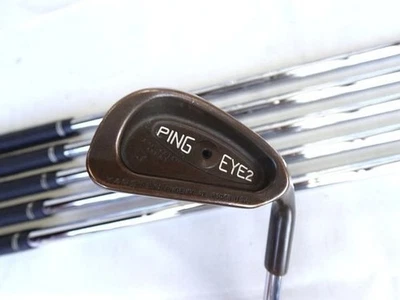 Ping Eye2+ Beryllium Copper Black Dot Iron Set #6-9,W,S (6Clubs) /Steel Shaft - Image 1 of 4