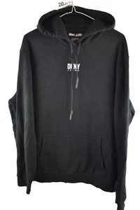DKNY JEANS Black Hoodie size XL Mens Pullover Sports Jumper Casual Outdoors - Picture 1 of 8