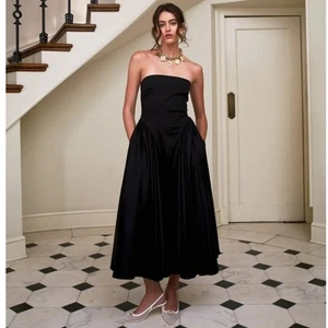 DELFI Collective Imani Maxi Dress Strapless Drop Waist Party Formal Prom Sz L - Picture 1 of 7
