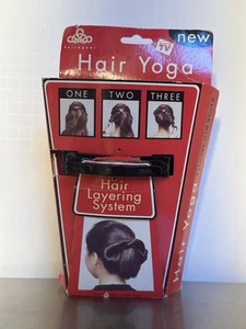 2001 HAIRAGAMI Hair Yoga sistema di stratificazione capelli clip moda visto in TV *LEGGI* - Foto 1 di 4