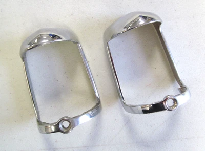1950 1951 Oldsmobile 88 NOS GM Chrome Backup Light Bezel Trim Set 5939633 Foto 1 de 4