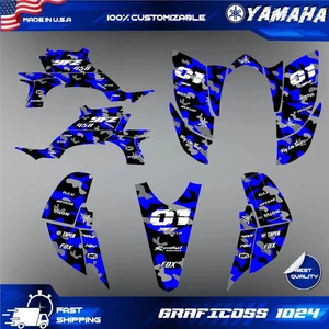Yamaha YFZ 450 graphics kit 2003 2004 2005 2006 2007 2008 stickers decals kit - Picture 1 of 9