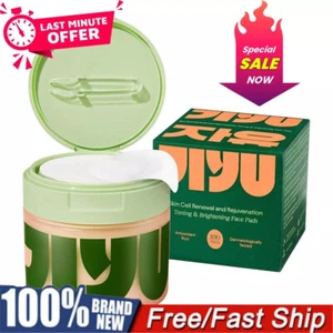 Jiyu Skincare Anti-Aging, Dark Spots & Wrinkle Minimizing Toner Pads 100 Pieces - Picture 1 of 13