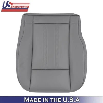 Cubierta inferior gris oscuro para conductor de cuero sintético para Chrysler Town & Country 2008-2016 Foto 1 de 4