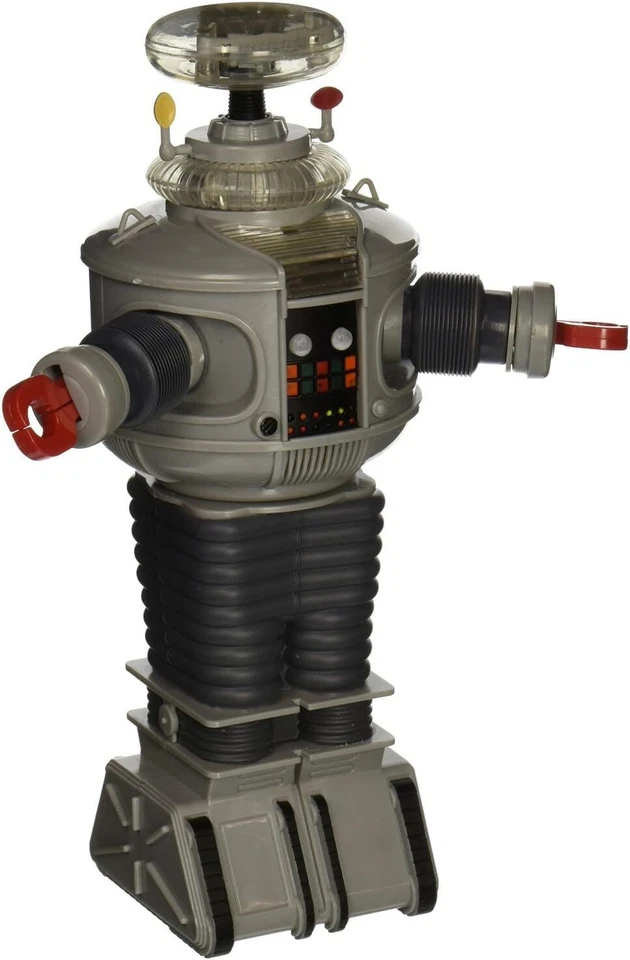 10 Inch B9 Robot Multi Colored Electronic Toy From Lost In Space With Sounds - Image 1 of 3