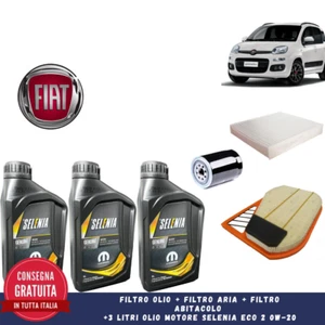 INSPEKTIONSKIT FIAT PANDA 1.0 MILD HYBRID HYBRID + 3L SELENIA ECO2 ORIGINAL - Bild 1 von 4