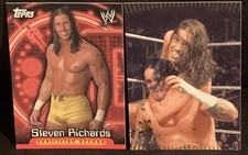 Steven Richards Cm Punk ECW 2006 2007 Topps WWE Action Restricted Access BookerT