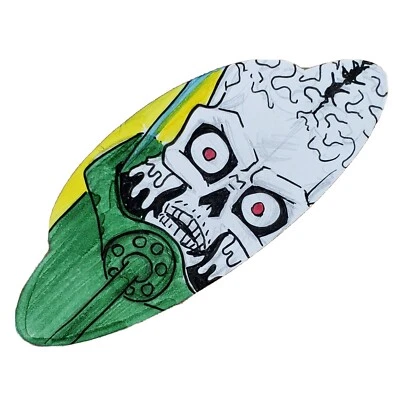 Mars Attacks: The Revenge! Topps Martian Alien Cathy Razim UFO Color Sketch 1/1 - Image 1 of 2