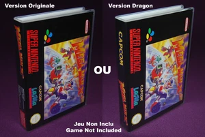 MEGA MAN MEGAMAN X 3 - Super Nintendo SNES EUR - Jaquette Cover UGC