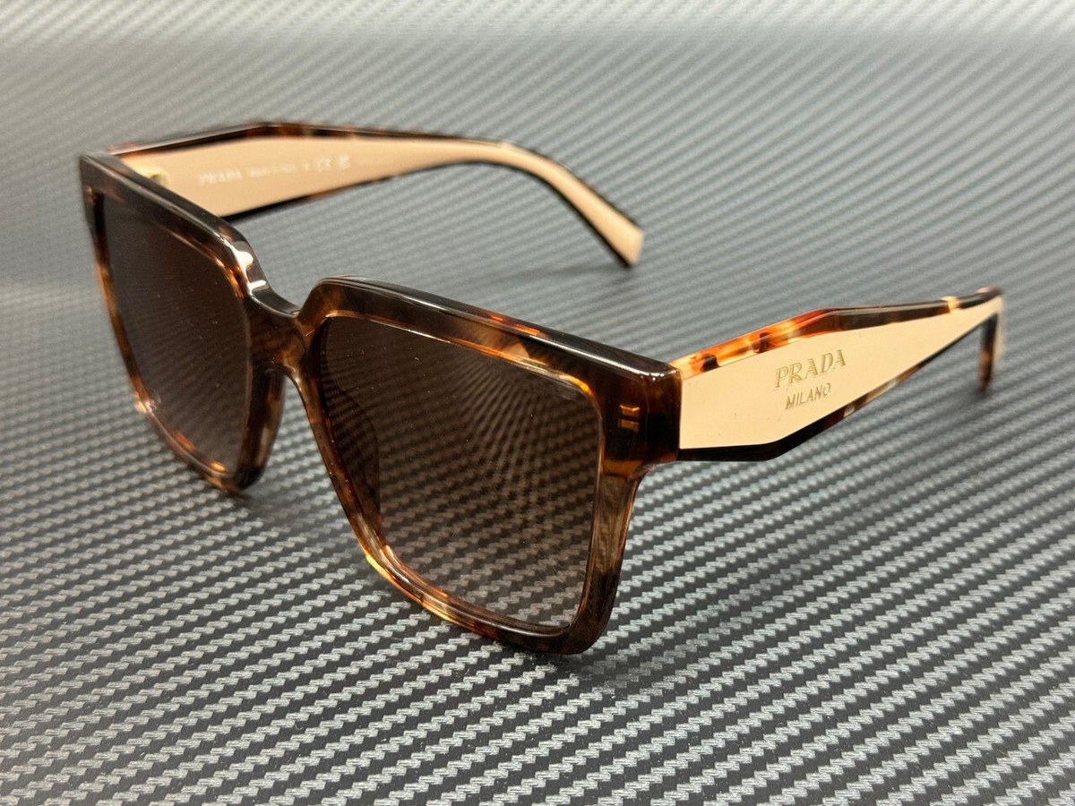 PRADA PR 24ZS 07R0A6 Caramel Tortoise Women's 56 mm Sunglasses | eBay