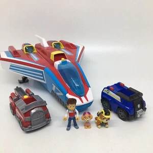 Paw Patrol Trucks + Mighty Pups Super Paws Mighty Jet Kommandozentrale - unvollständig - Bild 1 von 12