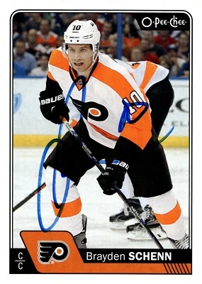 Brayden Schenn - Signed 2016-17 O-Pee-Chee Card #475 - Image 1 of 2
