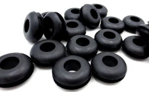 Ojal de goma de ajuste de orificio de 5/8" se adapta a panel de 1/8" de grosor, tiene identificación de 3/8", ¡envío gratuito! - Imagen 1 de 12