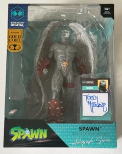 Spawn Wings of Redemption Gold Label Autograph Series McFarlane Toys Statue new - Picture 1 of 6