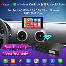 CarPlay inalámbrico Android automático MirrorLink retrofit para Audi A3 S3 2013-2018 sin usar en caja