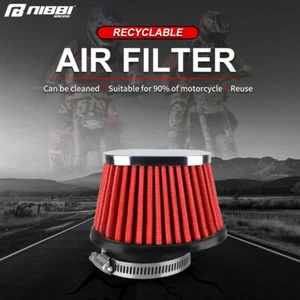 NIBBI Race Performance 55mm Air Filter For ATV Quad Dirt Pit Bike GY6 Scooter - Picture 1 of 10