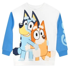 Boys Bluey Sweatshirt | Bingo And Bluey Sweater For Boys | Kids Sweatshirt - Picture 1 of 7
