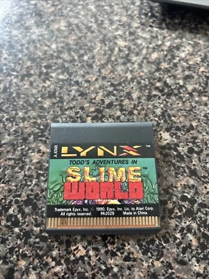 Todd's Adventures in Slime World Atari Lynx, 1992) cart only - Image 1 of 2