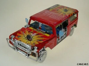 Hummer H1 Wagon = 15 cm Blechauto Blechspielzeug tincar Recycling model - Picture 1 of 6