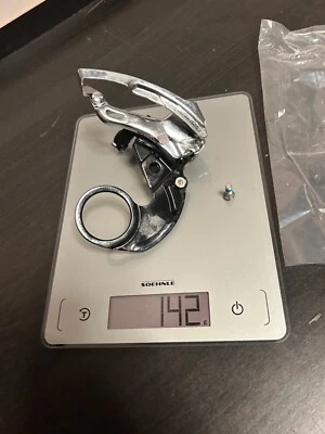 NOS Shimano LX FD-M567 3x8s Front Derailleur MTB E-Type BB Mount Top Pull NEW - Image 1 of 4