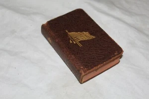 Holman New Testament World War II 1941 Leather Miniature - Imagen 1 de 4